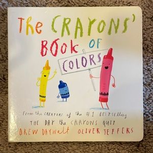 Children’s book- the crayon’s book of colors.